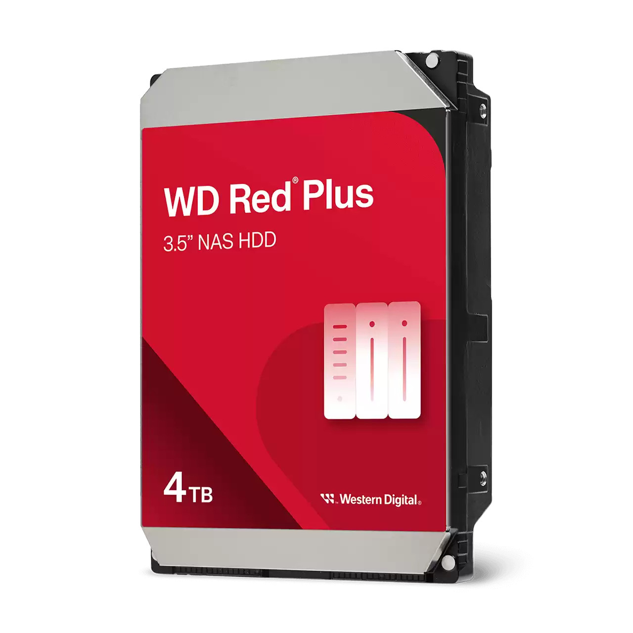 Western Digital Red Plus WD40EFZZ internal hard drive 4 TB 5400 RPM 128 MB 3.5" Serial ATA III , WD40EFZZ