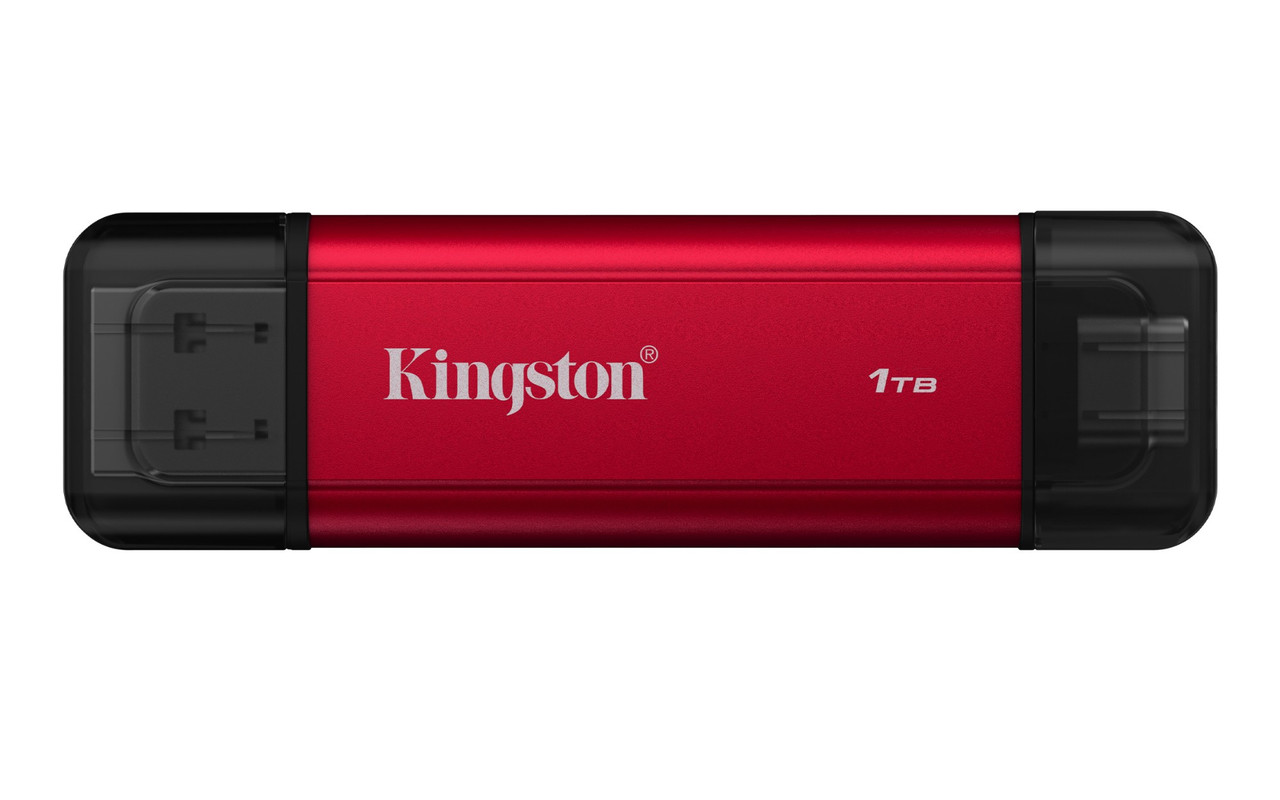 Kingston Technology 1TB Dual USB-A/C Portable SSD, Up to 1050MB/s USB 3.2 Gen 2 - SPSD/1TB , SPSD/1TB