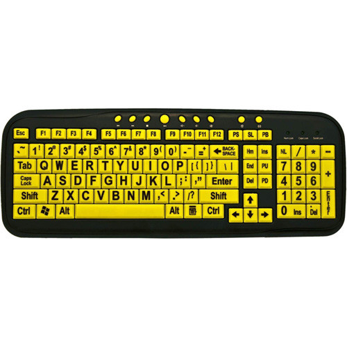 Ergoguys EZsee Multi-Media keyboard USB QWERTY English - CD-1038 , CD-1038