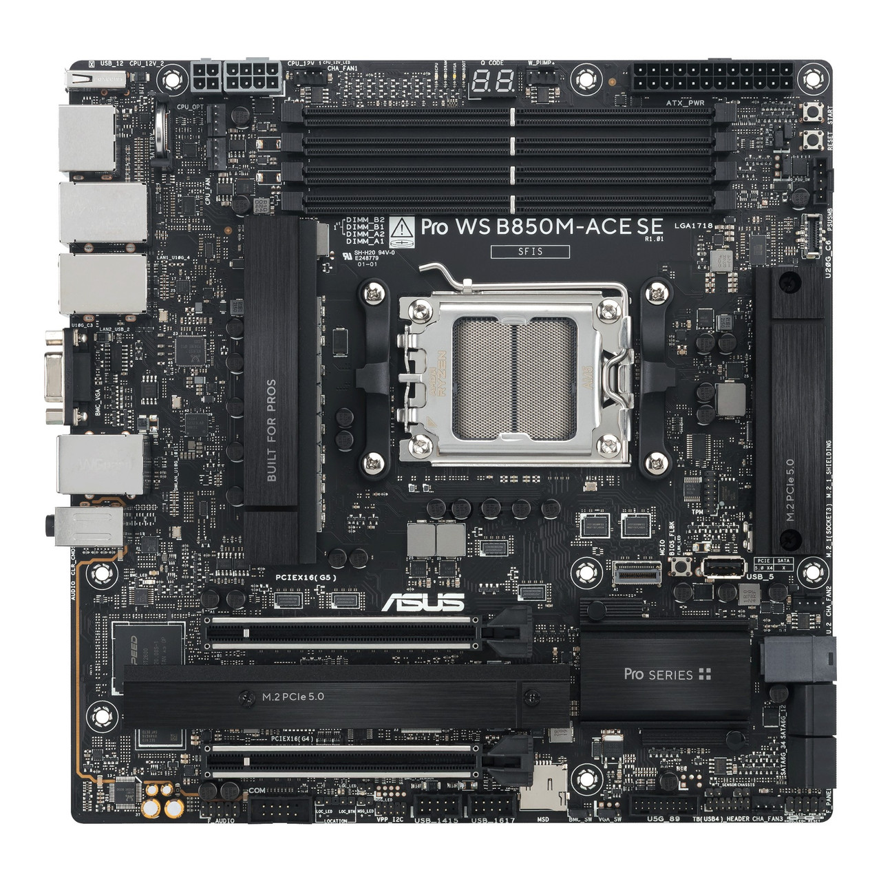 ASUS PRO WS B850M-ACE SE AMD B850 Socket AM5 micro ATX , PRO WS B850M-ACE SE