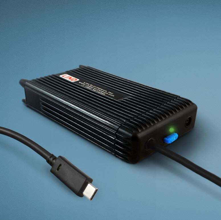 Lind Electronics USBC100-5462 power adapter/inverter Auto 100 W Black , USBC100-5462
