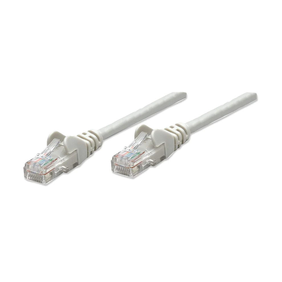 Intellinet IEC-C6-GY-75 networking cable Gray 885.8" (22.5 m) Cat6a U/UTP (UTP) - 740333 , 740333