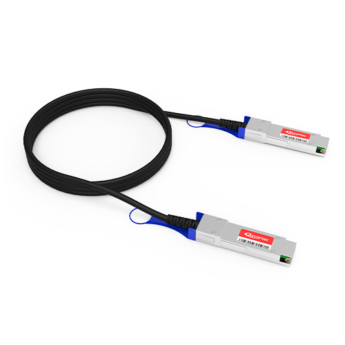 Accortec MCP1650-H002E26-ACC InfiniBand/fibre optic cable 78.7" (2 m) QSFP56 Black , MCP1650-H002E26-ACC