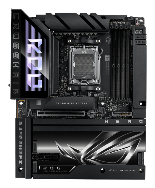 ASUS ROG CROSSHAIR X870E HERO BTF AMD X870E Socket AM5 ATX , ROG CROSSHAIR X870E HERO BTF