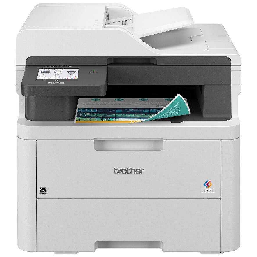 Brother MFC-L3720CDW multifunction printer LED A4 2400 x 600 DPI 19 ppm Wi-Fi - MFCL3720CDW , MFCL3720CDW