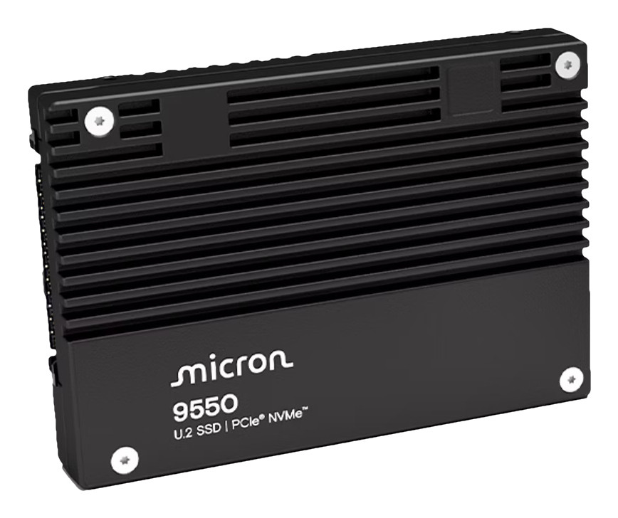 Micron 9550 MAX 25 TB U.2 PCI Express 5.0 NVMe 3D TLC NAND - MTFDLAL25T6THB-1BK1DABYYR , MTFDLAL25T6THB-1BK1DABYYR
