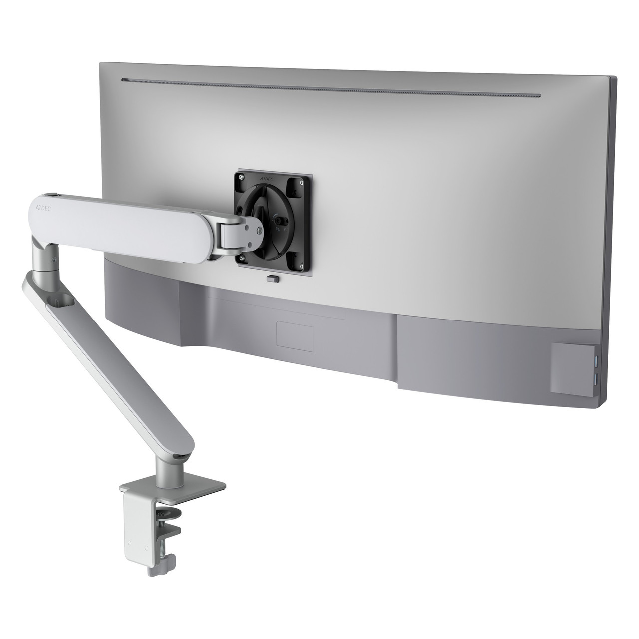 Atdec Ora monitor mount / stand 35" Desk Silver - AW-ORA-F-S , AW-ORA-F-S