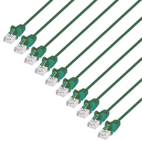 Intellinet 744218 networking cable Green 39.4" (1 m) Cat6 U/UTP (UTP) , 744218