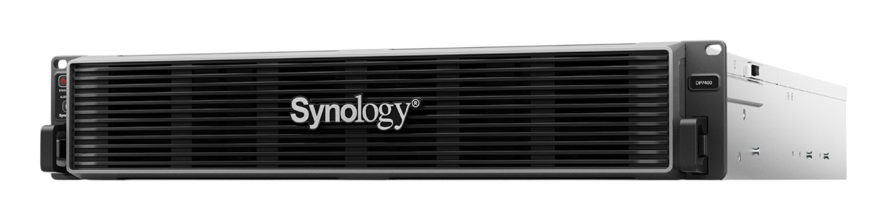 Synology DP7400 NAS/storage server Rack (2U) EPYC 7272 64 GB 207.68 TB HDD+SSD Black , DP7400