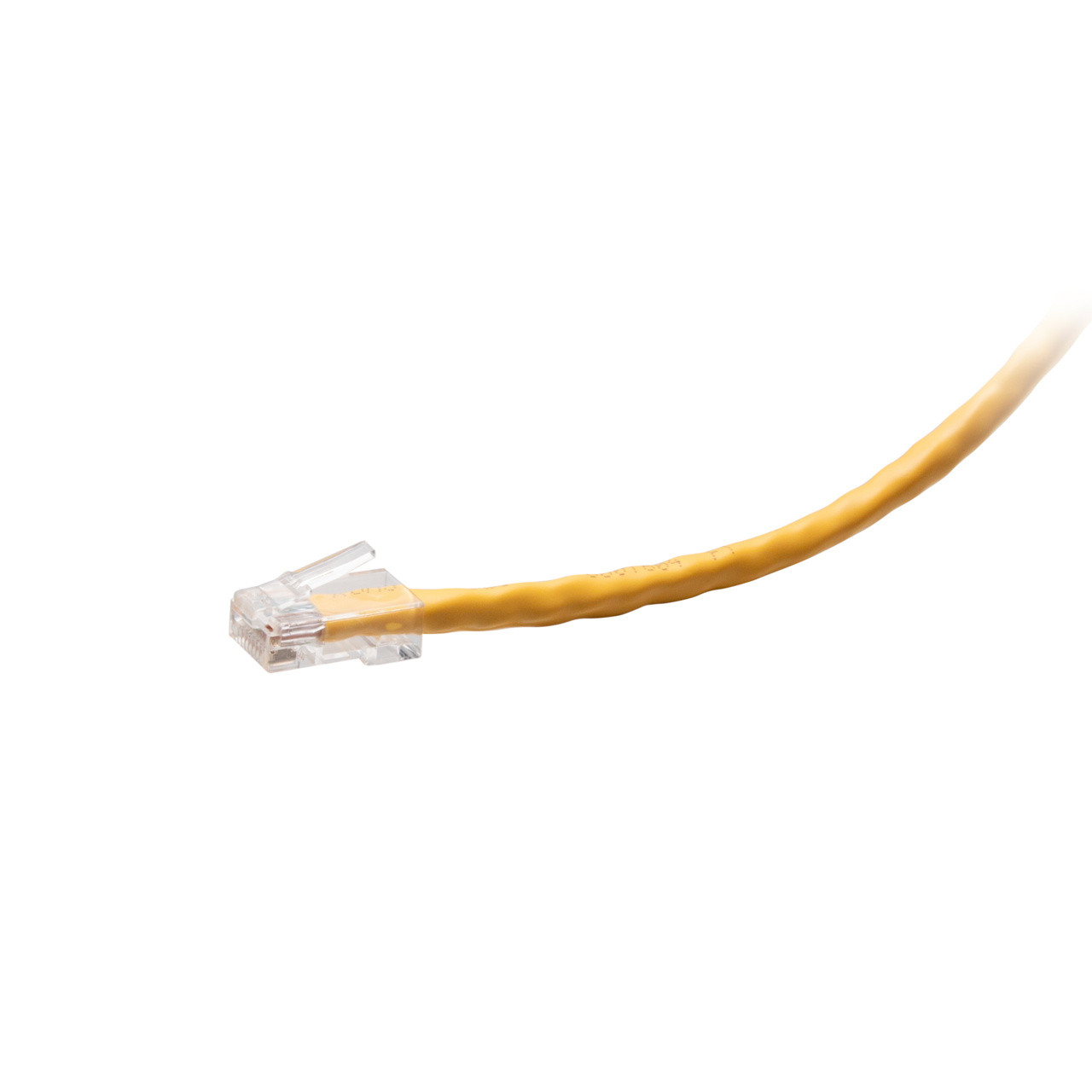 C2G 25ft (7.6m) TAA-Compliant F-Series Cat6 Non-Booted Unshielded (UTP) Network Cable - Yelllow - C2G43658 , C2G43658