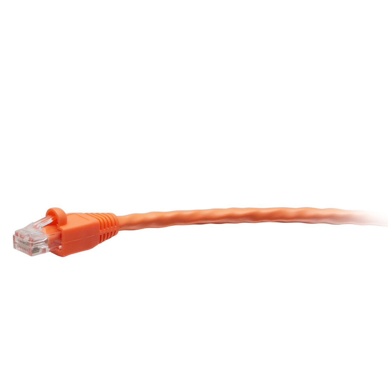 C2G 20ft (6.1m) TAA-Compliant F-Series Cat6 Snagless Unshielded (UTP) Network Cable - Orange - C2G43541 , C2G43541