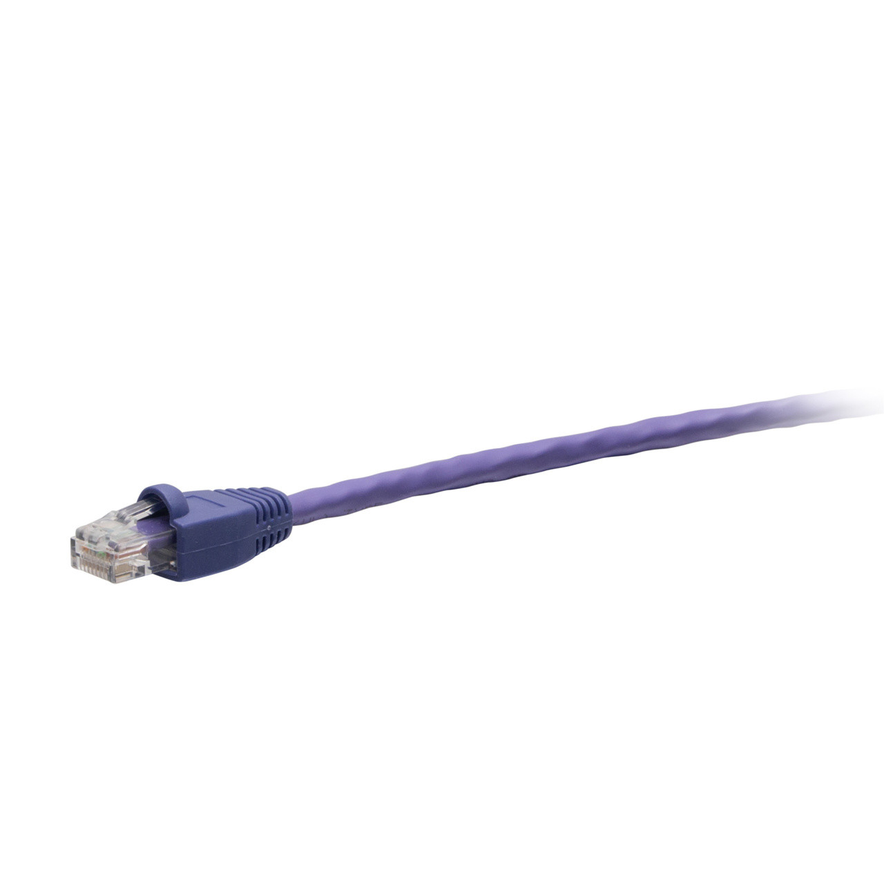 C2G 15ft (4.6m) TAA-Compliant F-Series Cat6 Snagless Unshielded (UTP) Network Cable - Purple - C2G43561 , C2G43561
