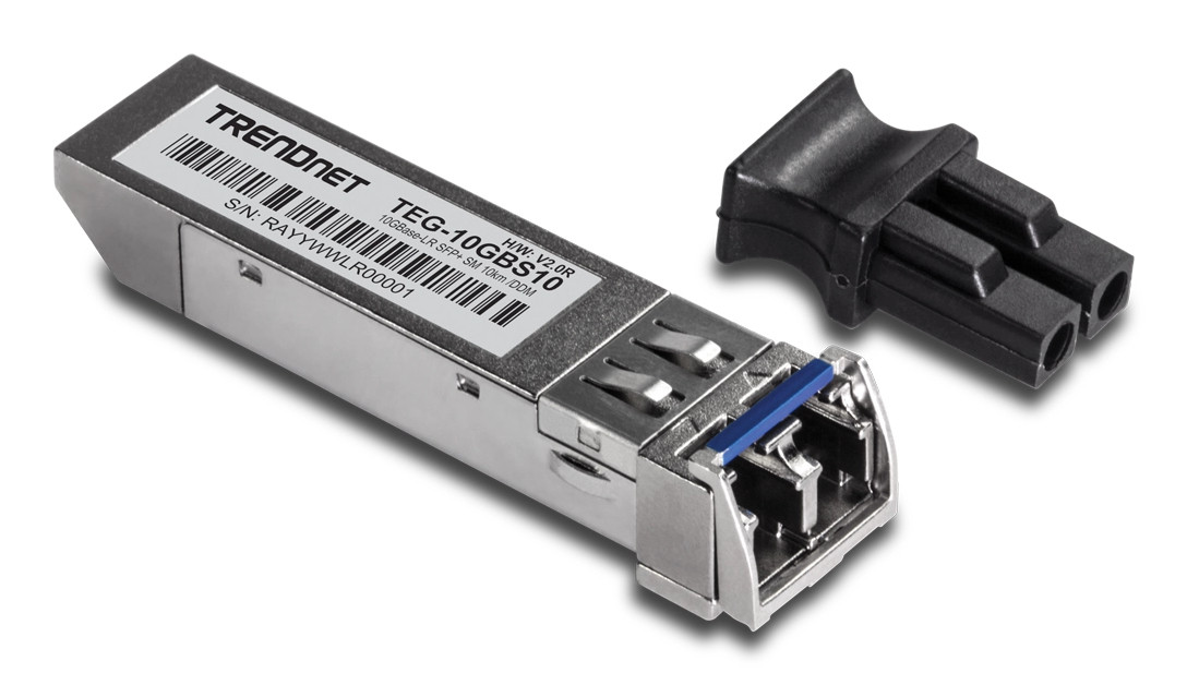 Trendnet TEG-10GBS10/2 network transceiver module Fiber optic 10000 Mbit/s SFP+ 1310 nm , TEG-10GBS10/2