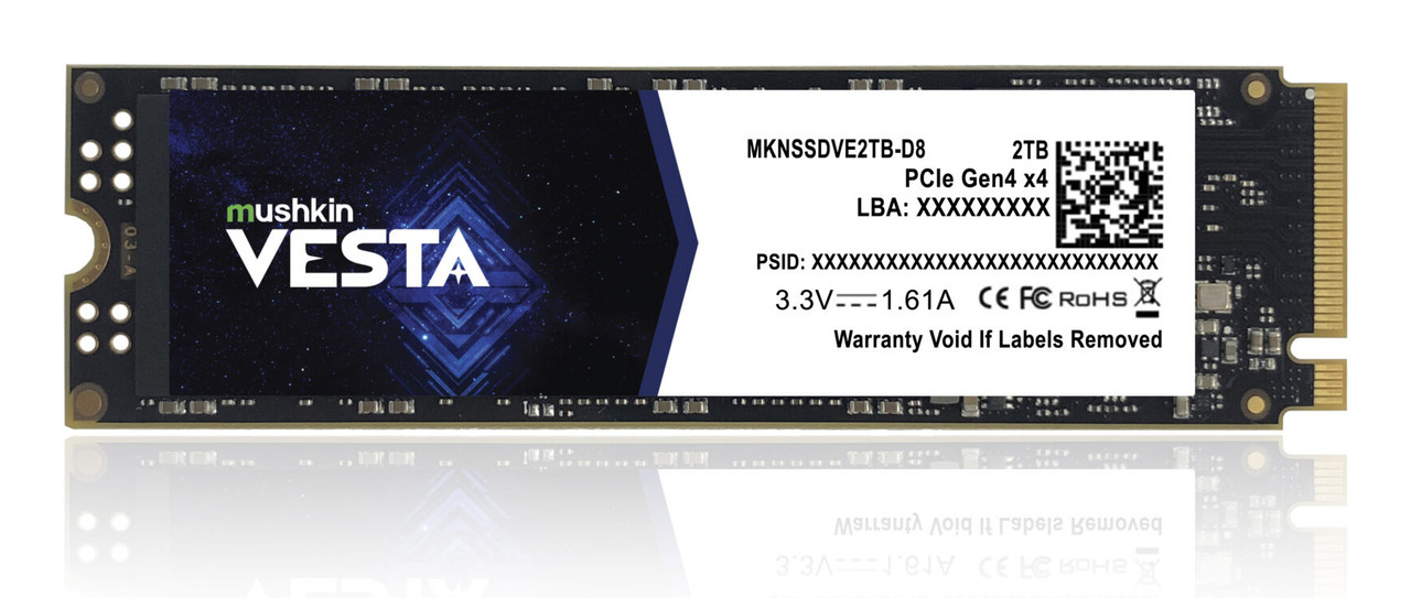 Edge Vesta 4 TB M.2 PCI Express 4.0 NVMe 3D NAND - MKNSSDVE4TB-D8 , MKNSSDVE4TB-D8