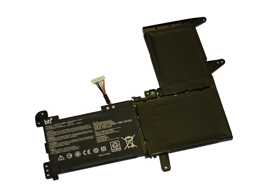 BTI B31N1637- industrial rechargeable battery Lithium Polymer (LiPo) 3654 mAh 11.52 V - B31N1637-BTI , B31N1637-BTI