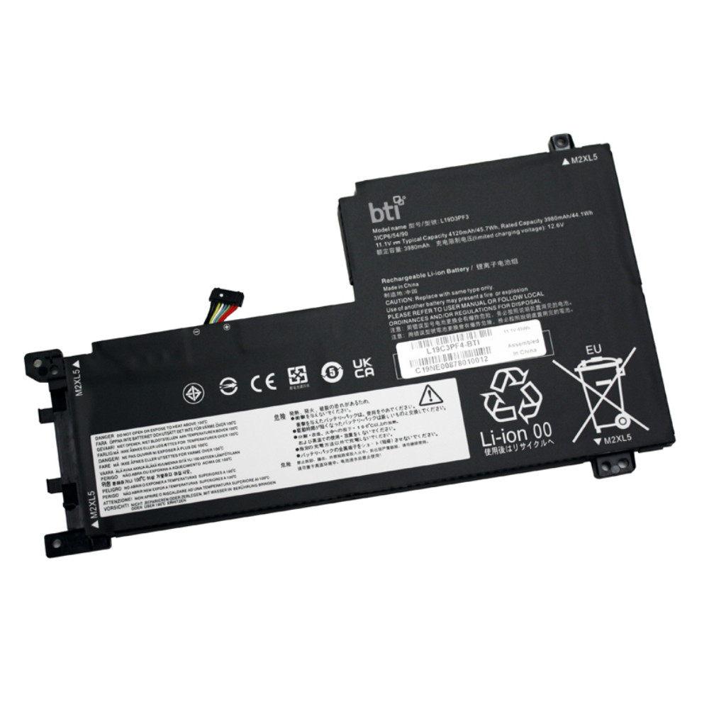 BTI L19C3PF4- industrial rechargeable battery Lithium-Ion (Li-Ion) 3960 mAh 11.1 V - L19C3PF4-BTI , L19C3PF4-BTI