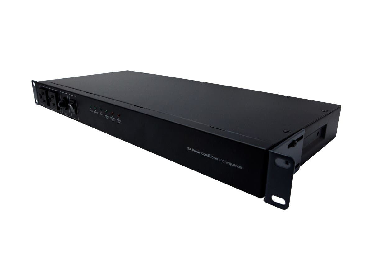 Monoprice 604830 power distribution unit (PDU) 10 AC outlet(s) 1U Black , 604830