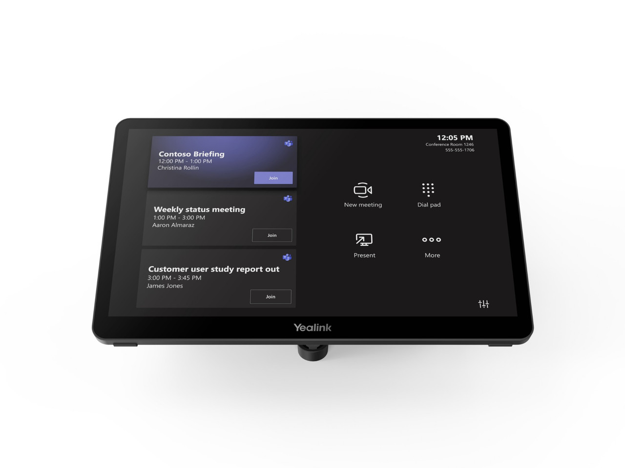Yealink Mtouch Plus Controller Black - MTOUCH PLUS-EX PACKAGE , MTOUCH PLUS-EX PACKAGE