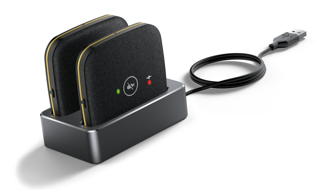 Yealink 1304026 microphone Black Conference microphone - CPW65-DECT-DUO , CPW65-DECT-DUO