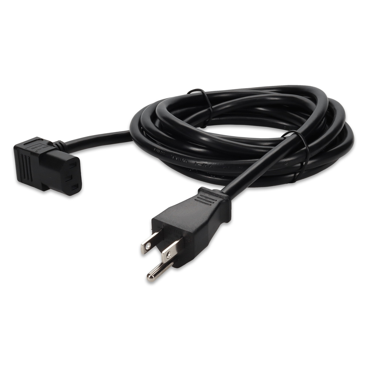 AddOn Networks ADD-515P2DNC1318AWG10FT power cable Black 118.1" (3 m) NEMA 5-15P C13 coupler , ADD-515P2DNC1318AWG10FT