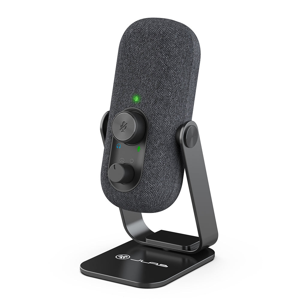 JLab GO Talk Black, Gray Table microphone - MTALKGO2RBLK4 , MTALKGO2RBLK4