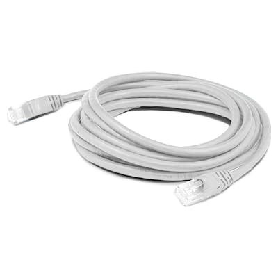 AddOn Networks ADD-50FCAT6P-WE networking cable White 600" (15.2 m) Cat6 U/UTP (UTP) , ADD-50FCAT6P-WE