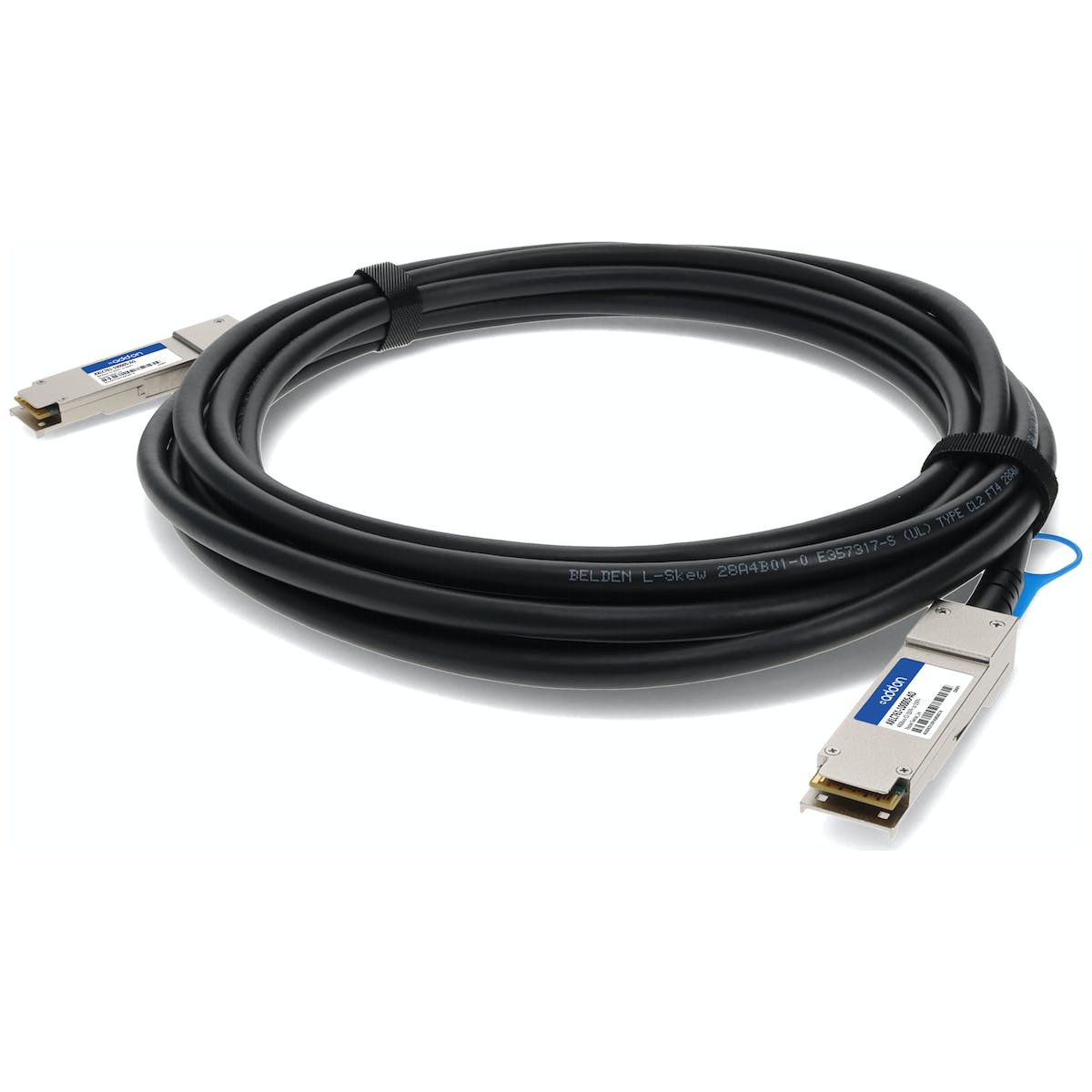 AddOn Networks AXLC761-10000S-AO InfiniBand/fibre optic cable 39.4" (1 m) QSFP+ Black , AXLC761-10000S-AO