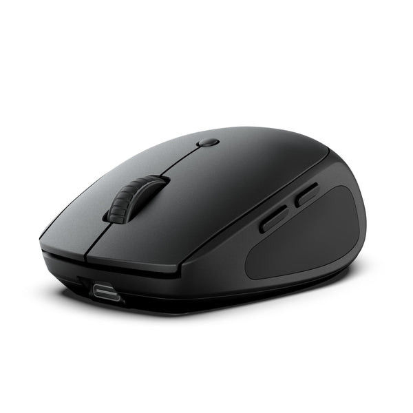 JLab Go Charge mouse Travel Ambidextrous Bluetooth + USB Type-A 1600 DPI - MGOCHRGMSRBLK124 , MGOCHRGMSRBLK124