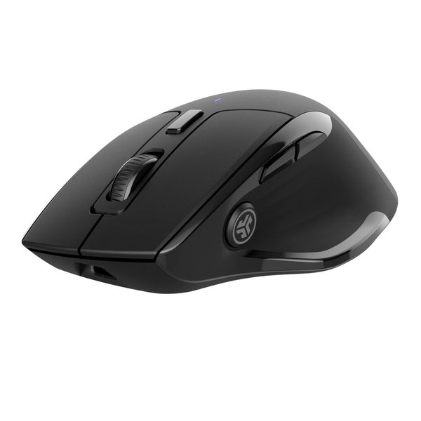 JLab JBuds mouse Office Right-hand Bluetooth + USB Type-A Optical 2400 DPI - MJBMOUSERBLK124 , MJBMOUSERBLK124