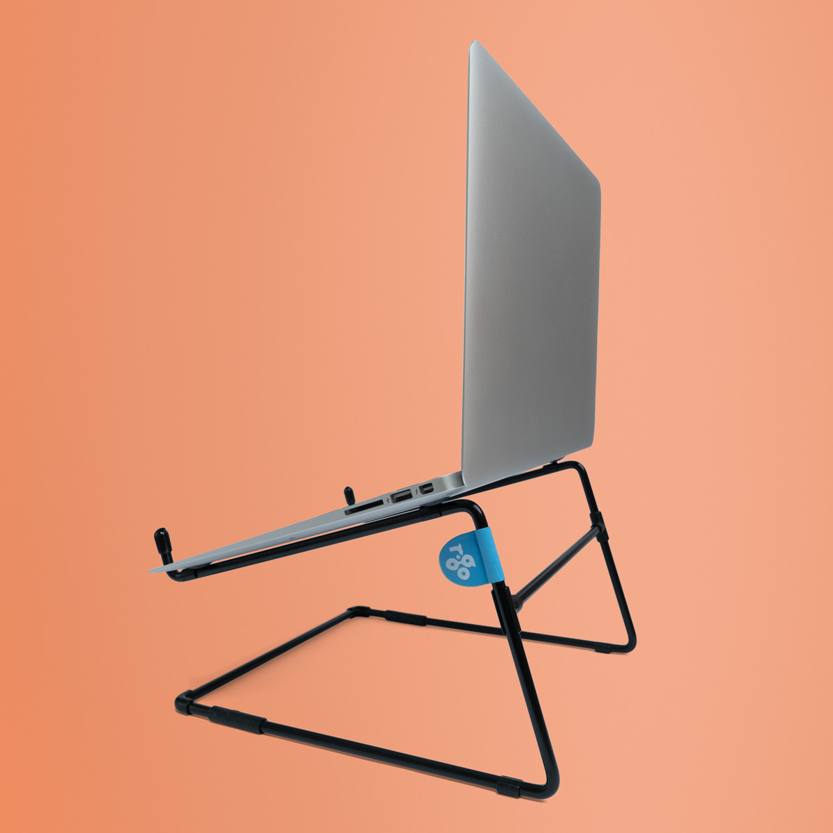 R-Go Tools Laptop stand R-Go Steel Office, suitable for 10-22 inches, black - RGOSC020BL , RGOSC020BL