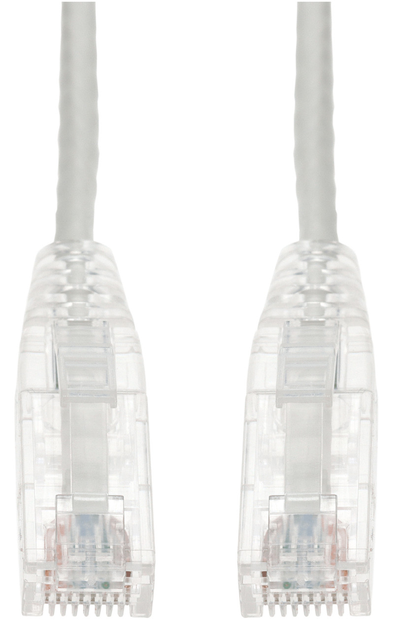 AddOn Networks ADD-5FSLCAT6-WE-100PK networking cable White 59.8" (1.52 m) Cat6 U/UTP (UTP) , ADD-5FSLCAT6-WE-100PK