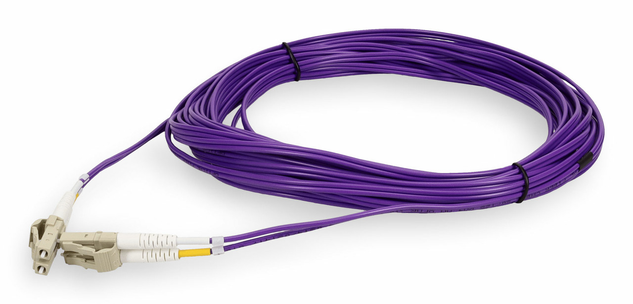 AddOn Networks ADD-LC-LC-2M5OM4-PE-TAA InfiniBand/fibre optic cable 78.7" (2 m) OFNR Purple , ADD-LC-LC-2M5OM4-PE-TAA