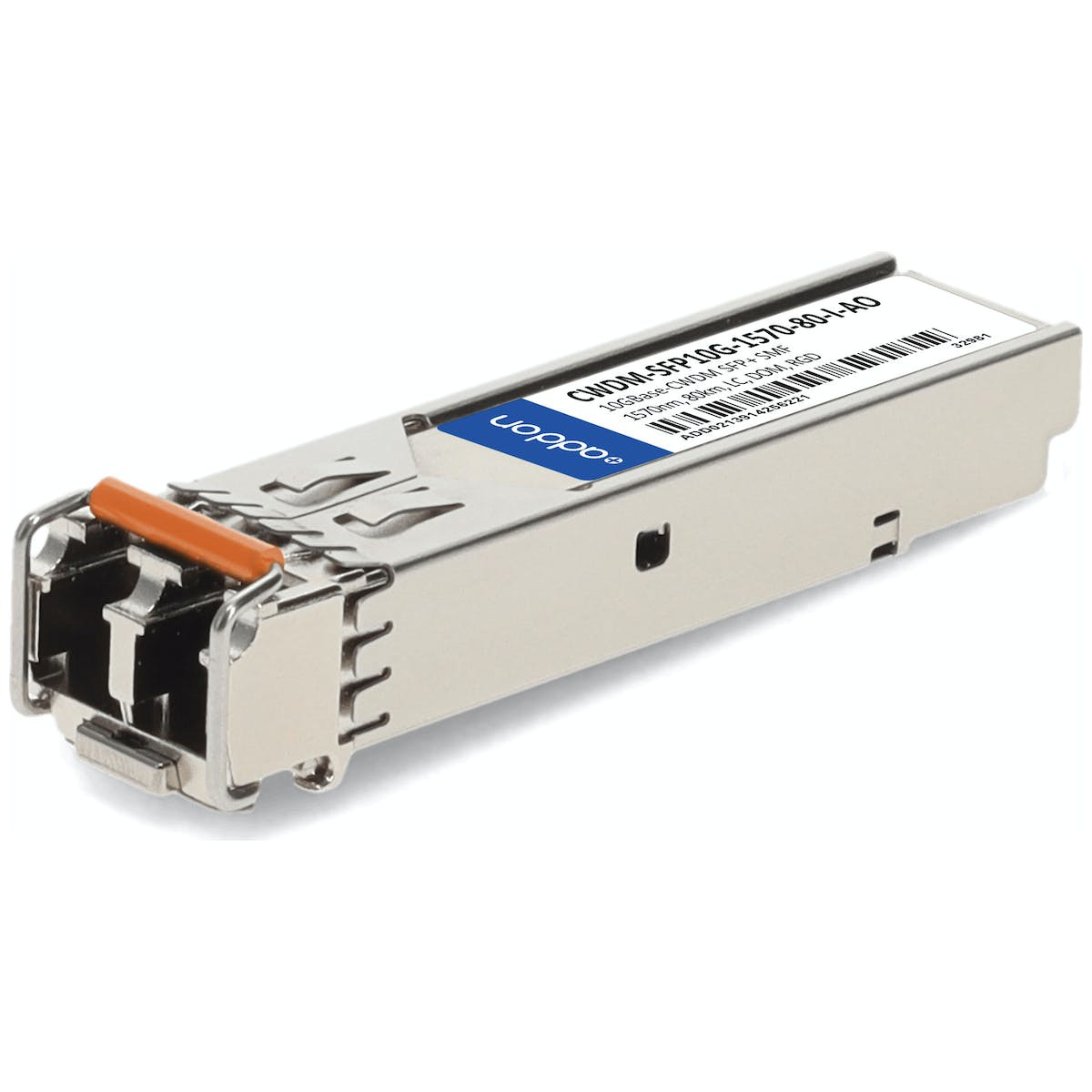 AddOn Networks CWDM-SFP10G-1570-80-I-AO network transceiver module Fiber optic 10000 Mbit/s SFP+ 1570 nm , CWDM-SFP10G-1570-80-I-AO
