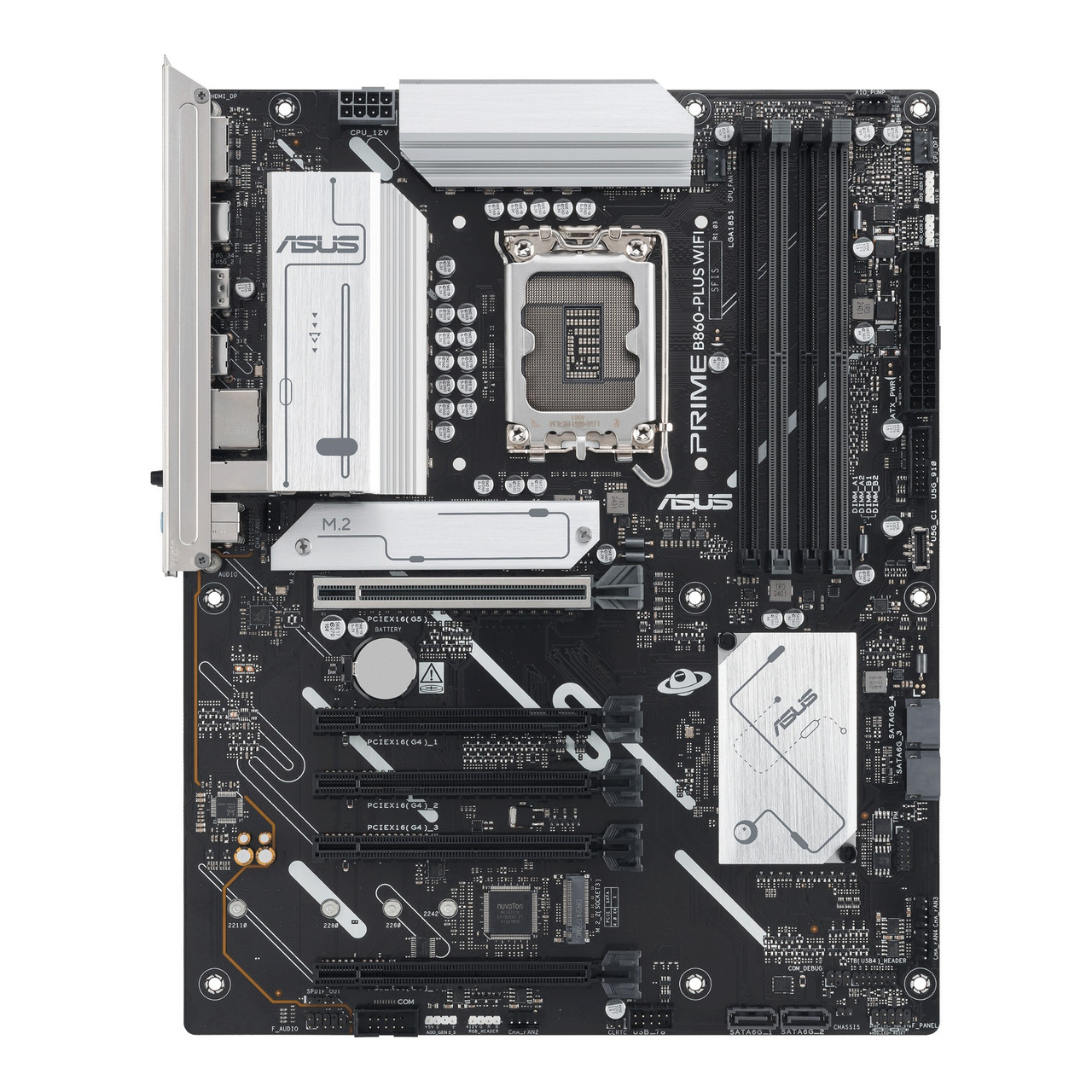 ASUS PRIME B860-PLUS WIFI-CSM motherboard Intel B860 LGA 1851 (Socket V1) ATX , PRIME B860-PLUS WIFI-CSM