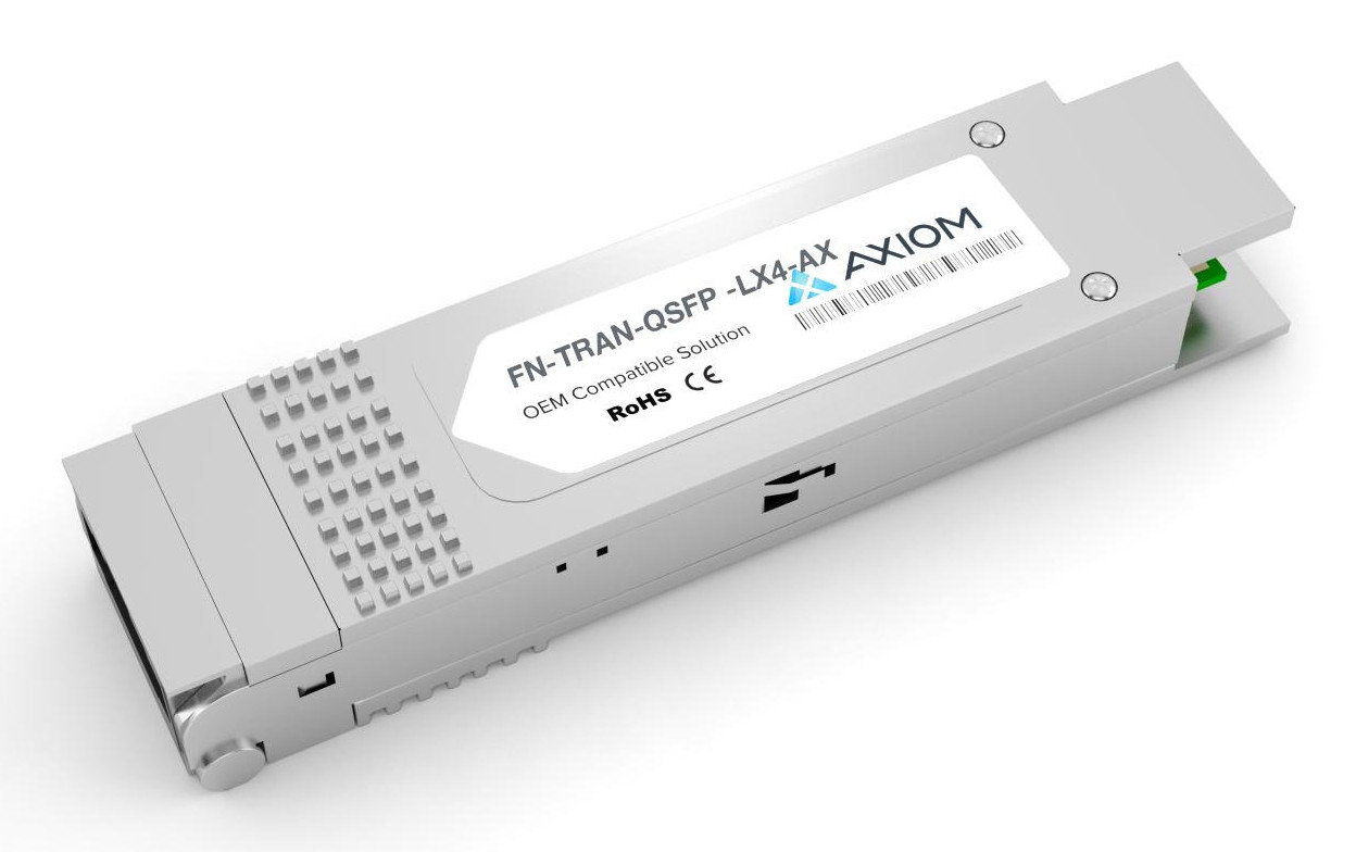 Axiom FN-TRAN-QSFP+-LX4-AX network transceiver module Fiber optic 40000 Mbit/s QSFP+ 1330 nm , FN-TRAN-QSFP+-LX4-AX