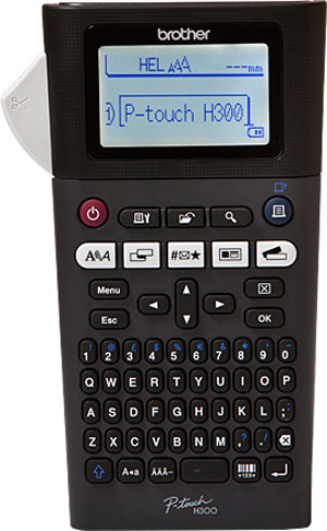 Brother PT-H300 label printer Thermal transfer Color 180 x 180 DPI 20 mm/sec TZe AZERTY - PTH300 , PTH300