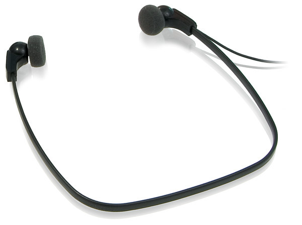 Philips LFH0334 Headphones Wired Under-chin Music Black , LFH0334