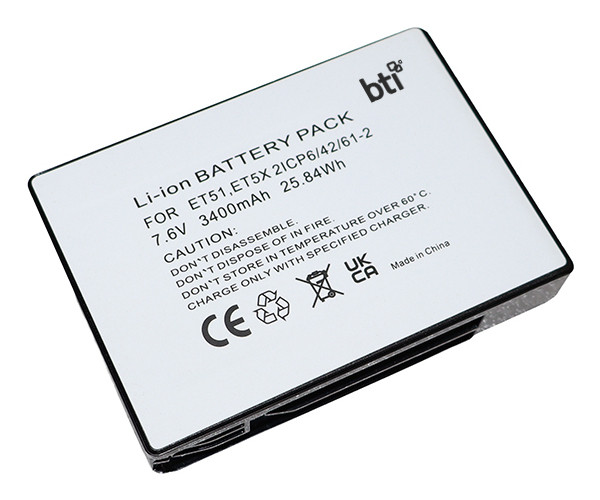 BTI BTRY-ET5X-PRPK2-01- barcode reader accessory Battery - BTRY-ET5X-PRPK2-01-BTI , BTRY-ET5X-PRPK2-01-BTI