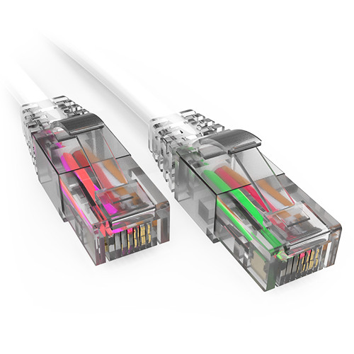 Accortec C628MB-W20-ACC networking cable White 240" (6.1 m) Cat6 , C628MB-W20-ACC