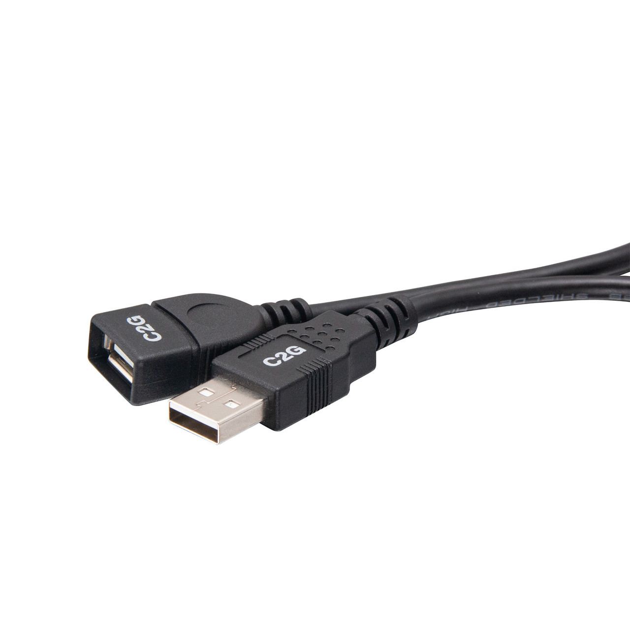 C2G 6ft (1.8m) TAA-Compliant USB 2.0 A Male to A Female Extension Cable - C2G68012 , C2G68012