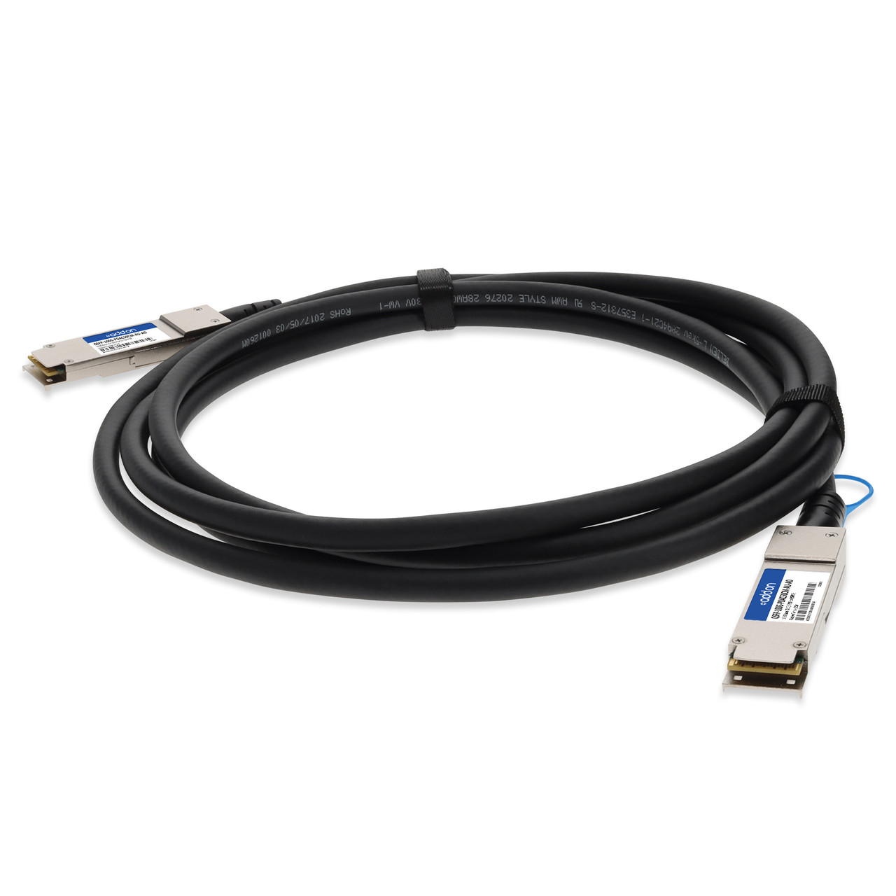 AddOn Networks QSFP-100G-PDAC50CM-AU-AO InfiniBand/fibre optic cable 19.7" (0.5 m) QSFP28 DAC , QSFP-100G-PDAC50CM-AU-AO