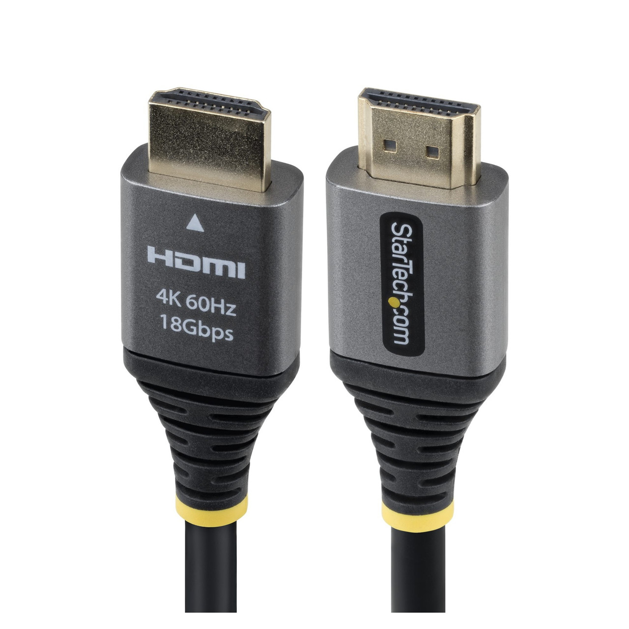 StarTech.com HDMMV6F HDMI cable 70.9" (1.8 m) HDMI Type A (Standard) Black, Silver , HDMMV6F