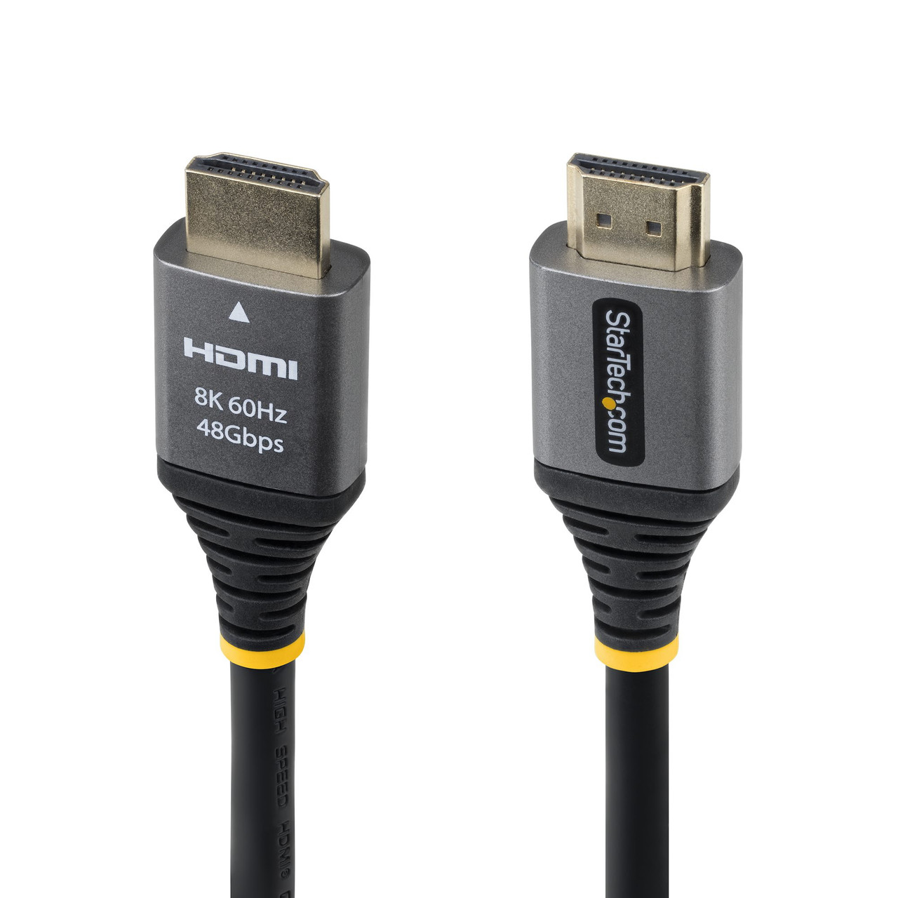 StarTech.com HDMM21V6F HDMI cable 70.9" (1.8 m) HDMI Type A (Standard) Black, Silver , HDMM21V6F