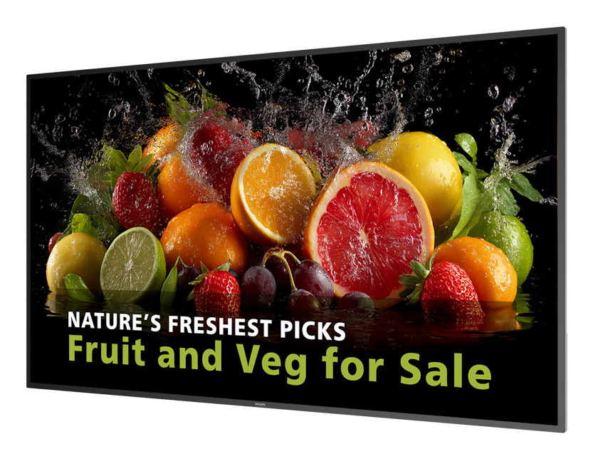 Philips 5000 series 75BDL5050D/00 signage display 75" LCD Wi-Fi 600 cd/m² Full HD Black Built-in processor Android , 75BDL5050D/00