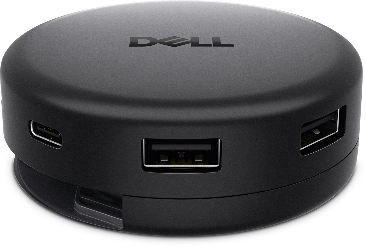 DELL DA326 Wired USB 3.2 Gen 1 (3.1 Gen 1) Type-C Black - DA326-BK-DAO , DA326-BK-DAO