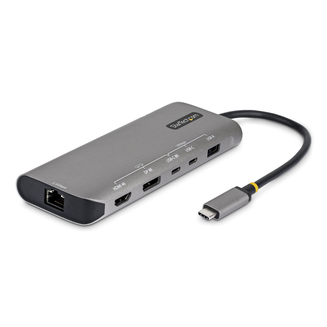 StarTech.com 174B-USB4-MULTIPORT laptop dock/port replicator Wired Gray , 174B-USB4-MULTIPORT