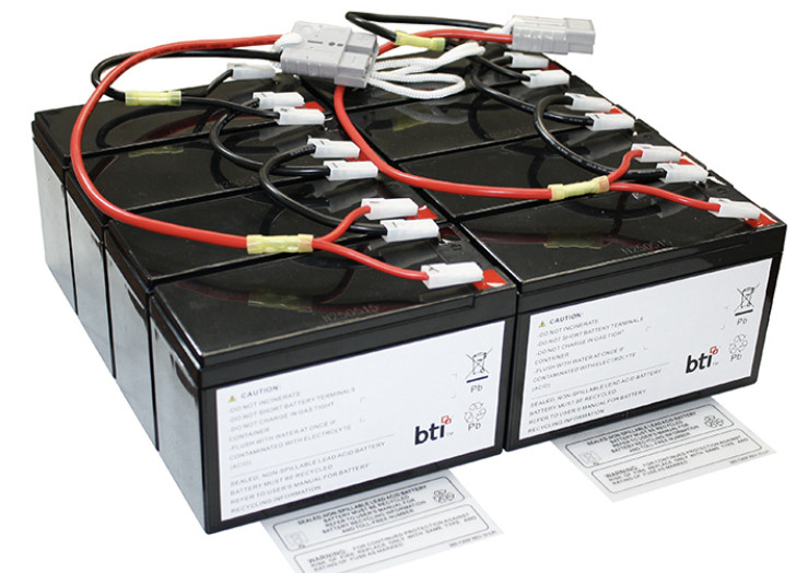 BTI RBC12-SLA12-TAA UPS battery Lead acid 12 V , RBC12-SLA12-TAA