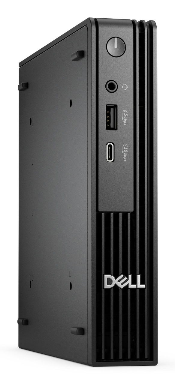 DELL Pro QCM1250 Intel Core Ultra 5 235T 16 GB DDR5-SDRAM 256 GB SSD Windows 11 Pro Micro PC Mini PC Black - V8N3X , V8N3X