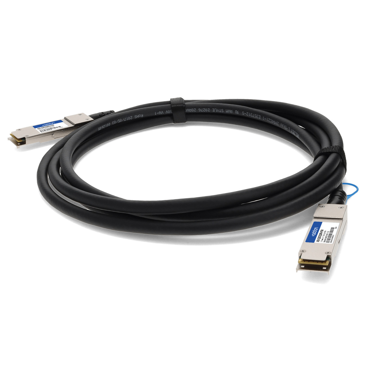 AddOn Networks ADD-Q28CIQ28PA-P5M InfiniBand/fibre optic cable 196.9" (5 m) QSFP28 DAC , ADD-Q28CIQ28PA-P5M