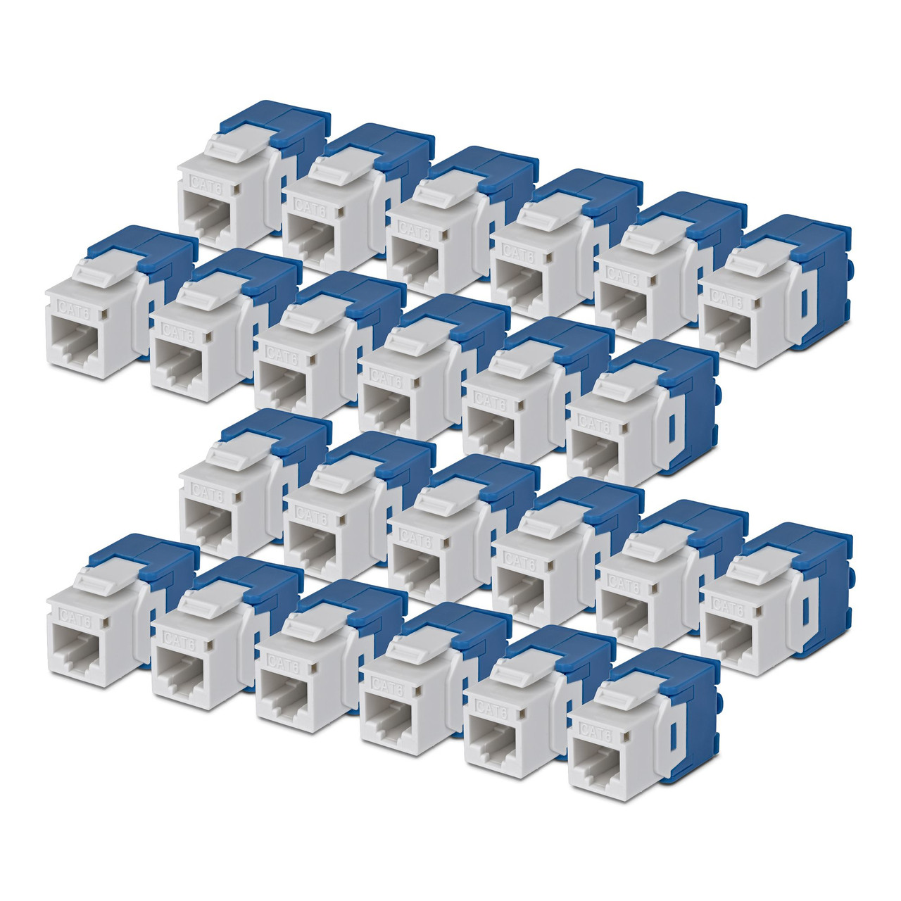 StarTech.com C6KEYTL180WH24PK keystone module , C6KEYTL180WH24PK